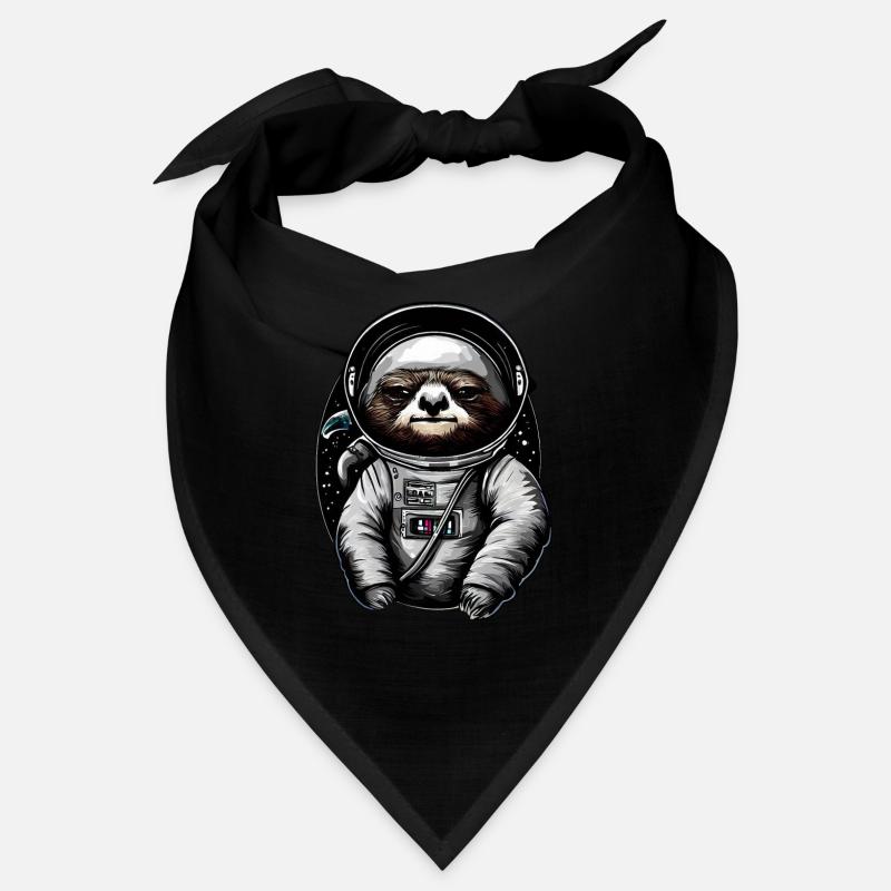 Sloth Astronaut - Space Animal Design Bandana