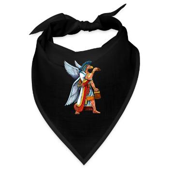 Uralter Anunnaki-Gott - Bandana - Schwarz - Vorne