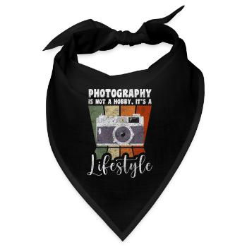 Fotograf Bild Digitalkamera - Bandana - Schwarz - Vorne