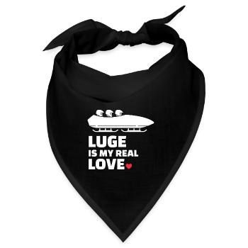 Ich Liebe Clean - Bandana - Schwarz - Vorne