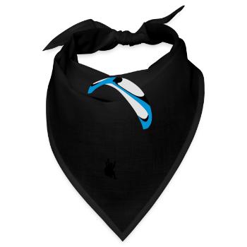 Paragliding Acro - Bandana - Schwarz - Vorne