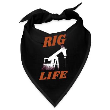 OILFIELD: Rig life - Bandana - Schwarz - Vorne