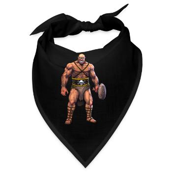 Griechische Mythologie Gottheit Zyklopen - Bandana - Schwarz - Vorne