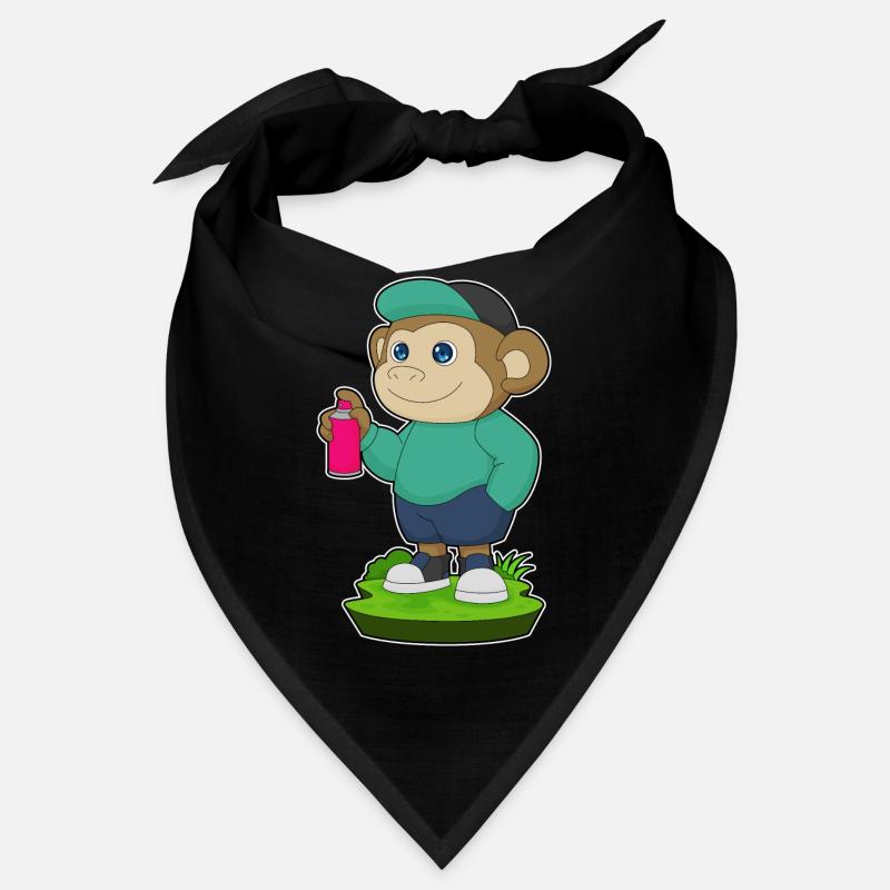 Spray de peintre singe Bandana