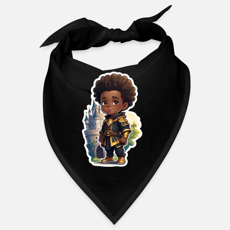 Full Moon Warrior Boys Design Bandana