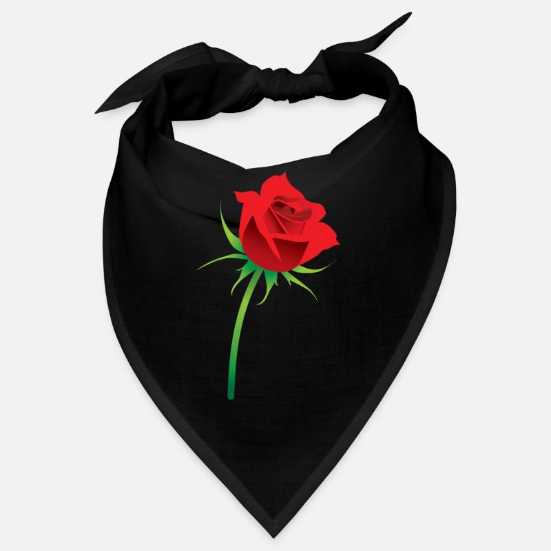 Rote Rose Bandana