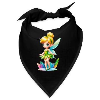 Kleine Fee 7 - Bandana - Schwarz - Vorne