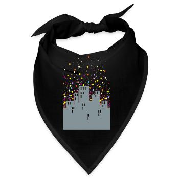Zuhause daheim - Bandana - Schwarz - Vorne
