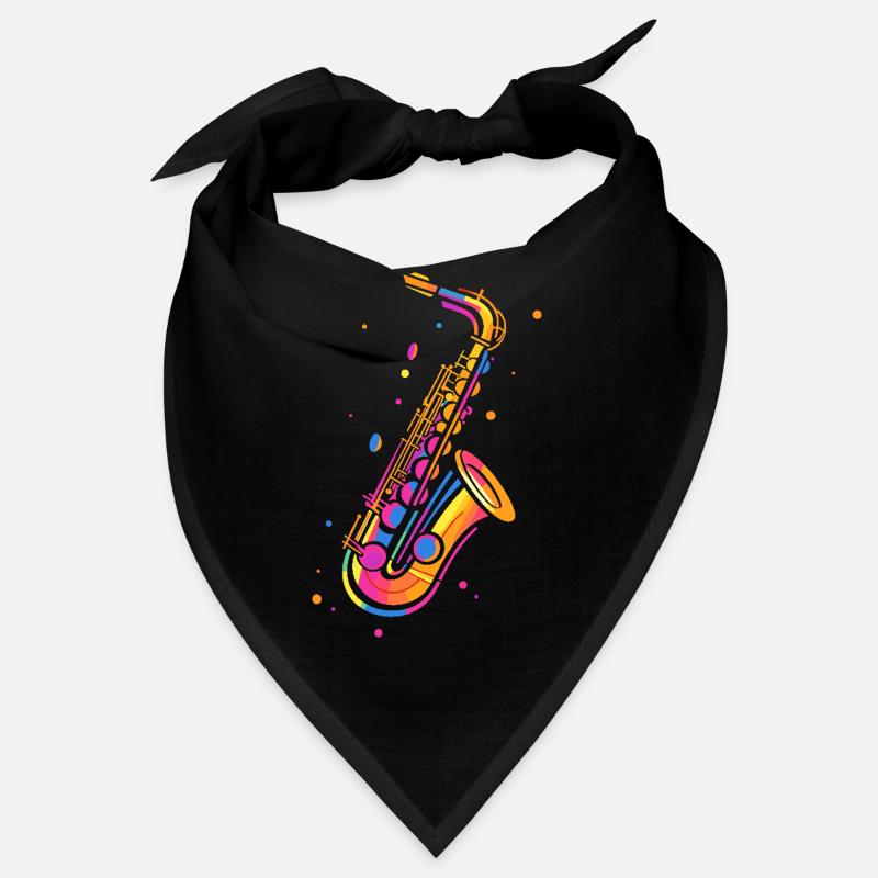 Saxophone rétro Bandana