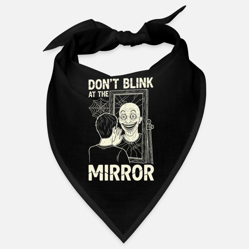 Horror Motif Mirror Image Bandana