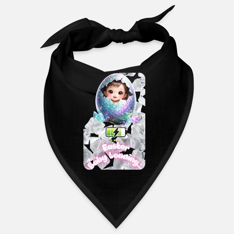 Explosion des œufs de bébé de Bourgeon de Pâques Bandana