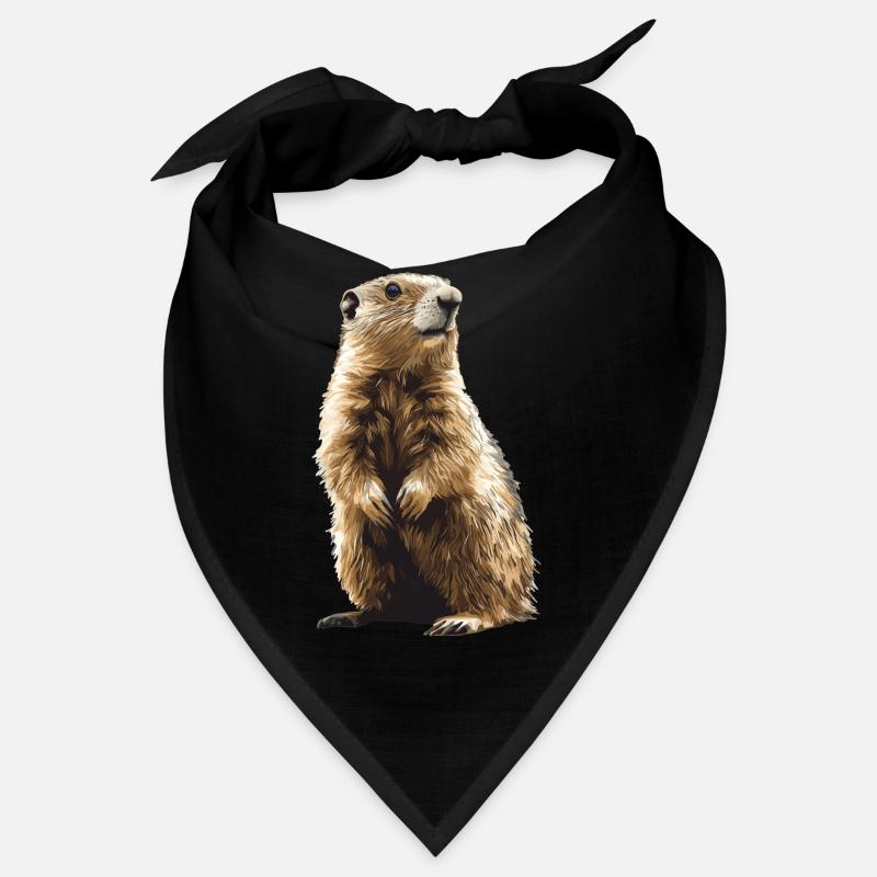 Marmots Groundhog Bandana