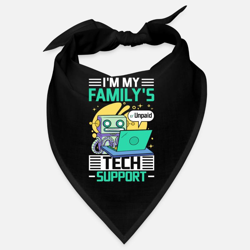 Robo de support technique familial Bandana