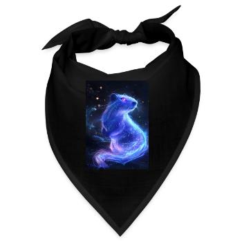 Capybara Fantasy - Bandana - Schwarz - Vorne