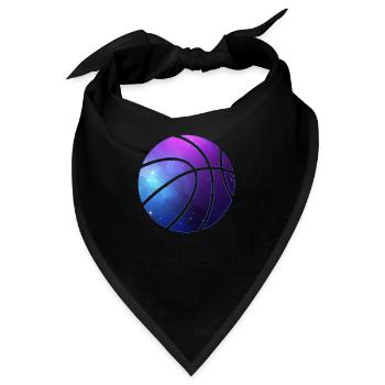 Basketball-Galaxie - Bandana - Schwarz - Vorne