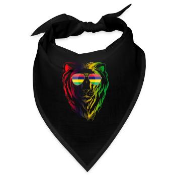 Mauritius - Bandana - Schwarz - Vorne