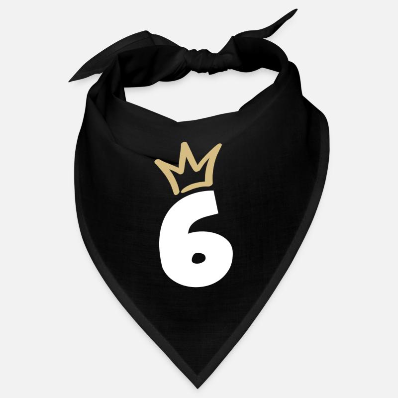 NUMMER SECHS 6 Krone Bandana