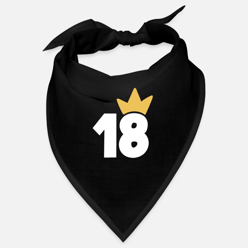 18 Couronne numéro 18 Bandana