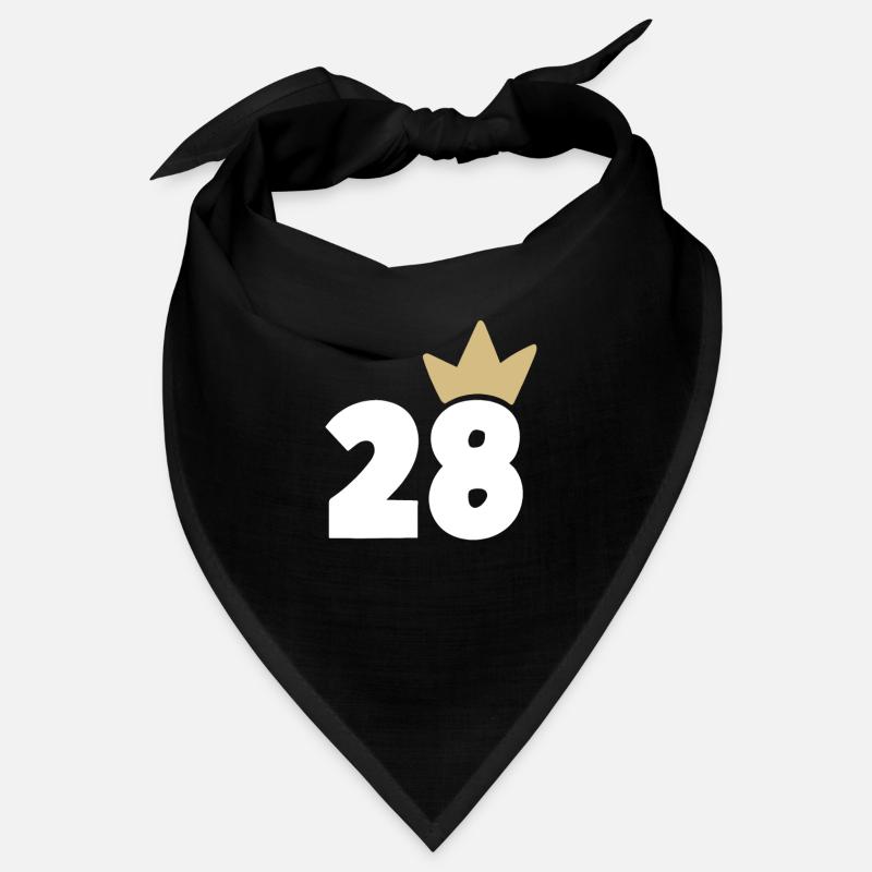 28 Krone Nummer 28 Bandana