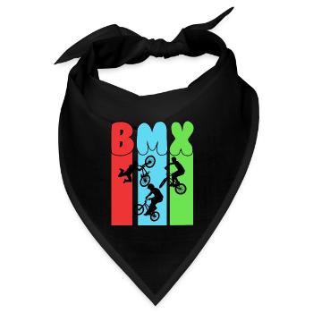 BMX - Bandana - Schwarz - Vorne