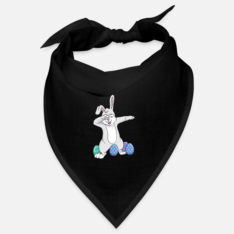 Dabbing Easter Rabbit Dad Dance Easter Eggs Bandana