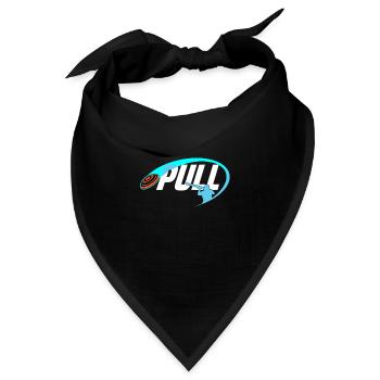 Pull Schießsport Sportschütze Tontaubenschießen - Bandana - Schwarz - Vorne