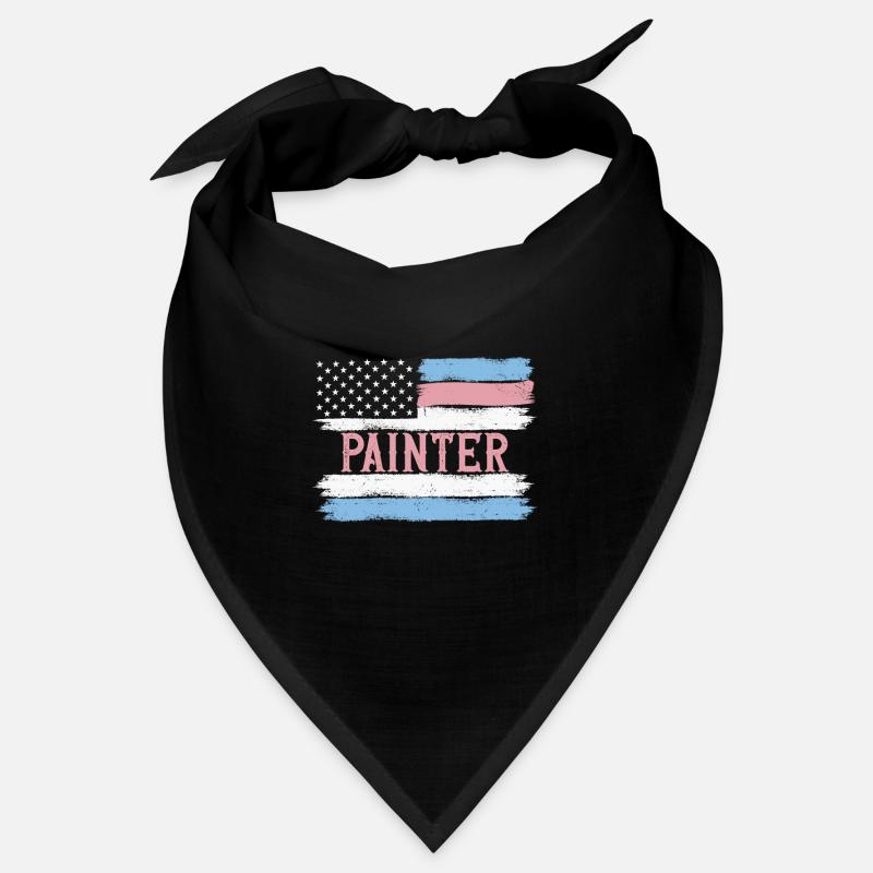 US Pride Varnisher Painting Gift Idea Bandana