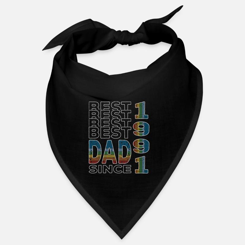 Bester Papa der Welt seit 1991 Vatertag Bandana