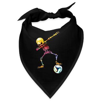 Fußball Mann Soccer Jungs Torwart outfit Bolzen - Bandana - Schwarz - Vorne