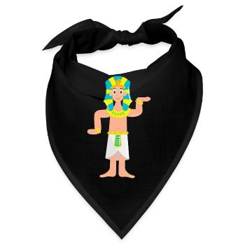 Pharao - Bandana - Schwarz - Vorne