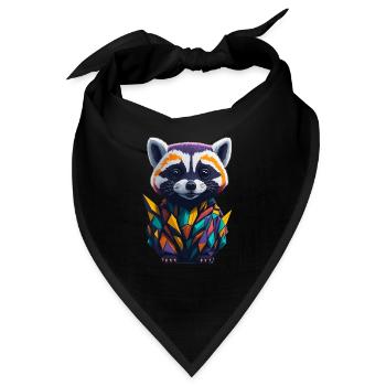 Racoon 2 - Bandana - Schwarz - Vorne