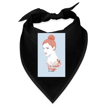 Drücken Sie sich mutig aus mit unserem auffälligen - Bandana - Schwarz - Vorne