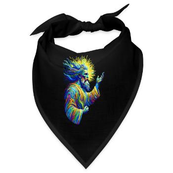 Vincent van Gogh Gott - Bandana - Schwarz - Vorne