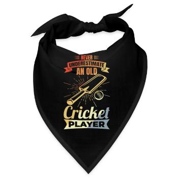 Kricket Großvater - Bandana - Schwarz - Vorne