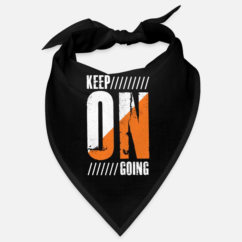 keep on going funny shirt Bandana