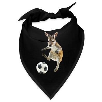 Wallaby - Bandana - Schwarz - Vorne