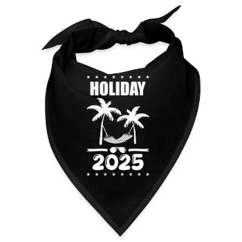 holiday 2025 - Bandana - Schwarz - Vorne