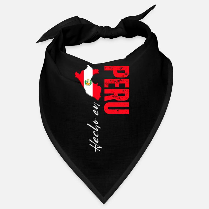 Hergestellt in Peru, vertikales Design Bandana