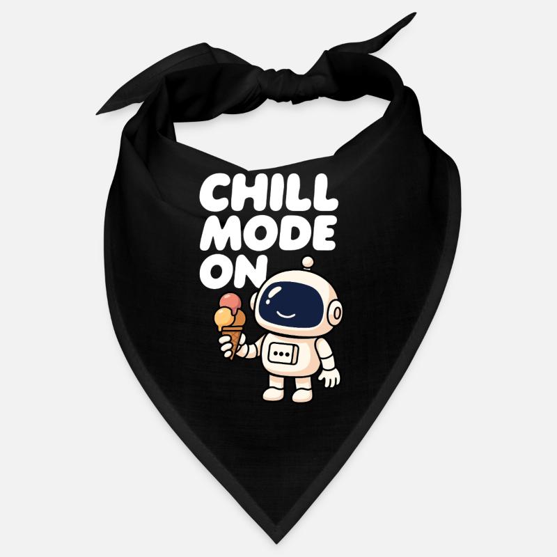 Weltraumroboter mit Eiscreme Bandana