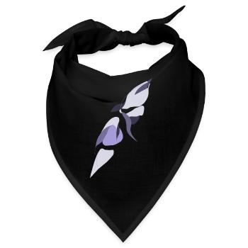 Flügel aus Schatten und Licht - Bandana - Schwarz - Vorne