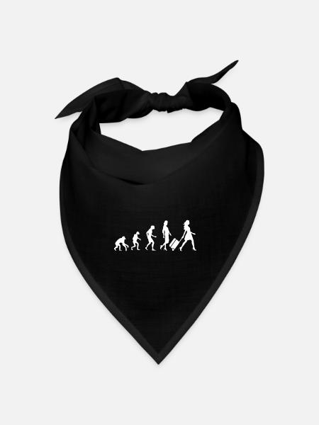 Reisen Reise Urlaub - Bandana - Schwarz