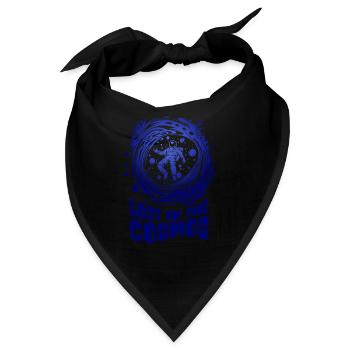 Lost in the Cosmos - Astronaut - Weltall - Bandana - Schwarz - Vorne