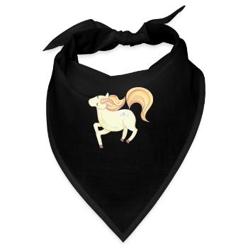 Pony - Bandana - Schwarz - Vorne