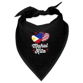 Philippinisch Philippinen - Bandana - Schwarz - Vorne