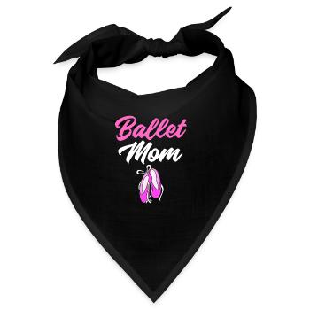 Ballett Ballett-Tänzerin - Bandana - Schwarz - Vorne