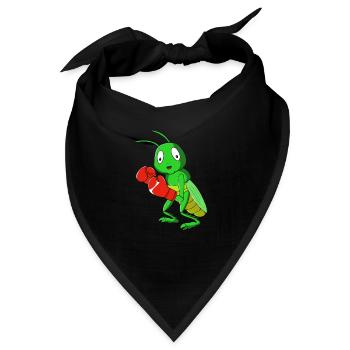 Heuschrecke - Bandana - Schwarz - Vorne