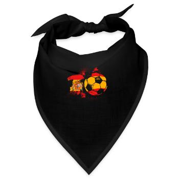Spanien Spanisch - Bandana - Schwarz - Vorne