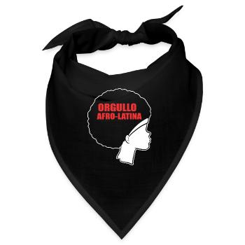 Afro Latina - Bandana - Schwarz - Vorne