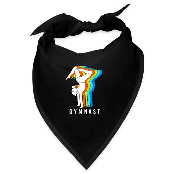 Leichtathletik - Bandana - Schwarz - Vorne