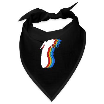 Great Lakes - Bandana - Schwarz - Vorne
